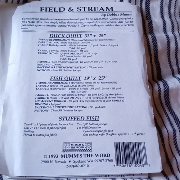 Field & Stream pattern, new pattern. - Picture 2 of 2